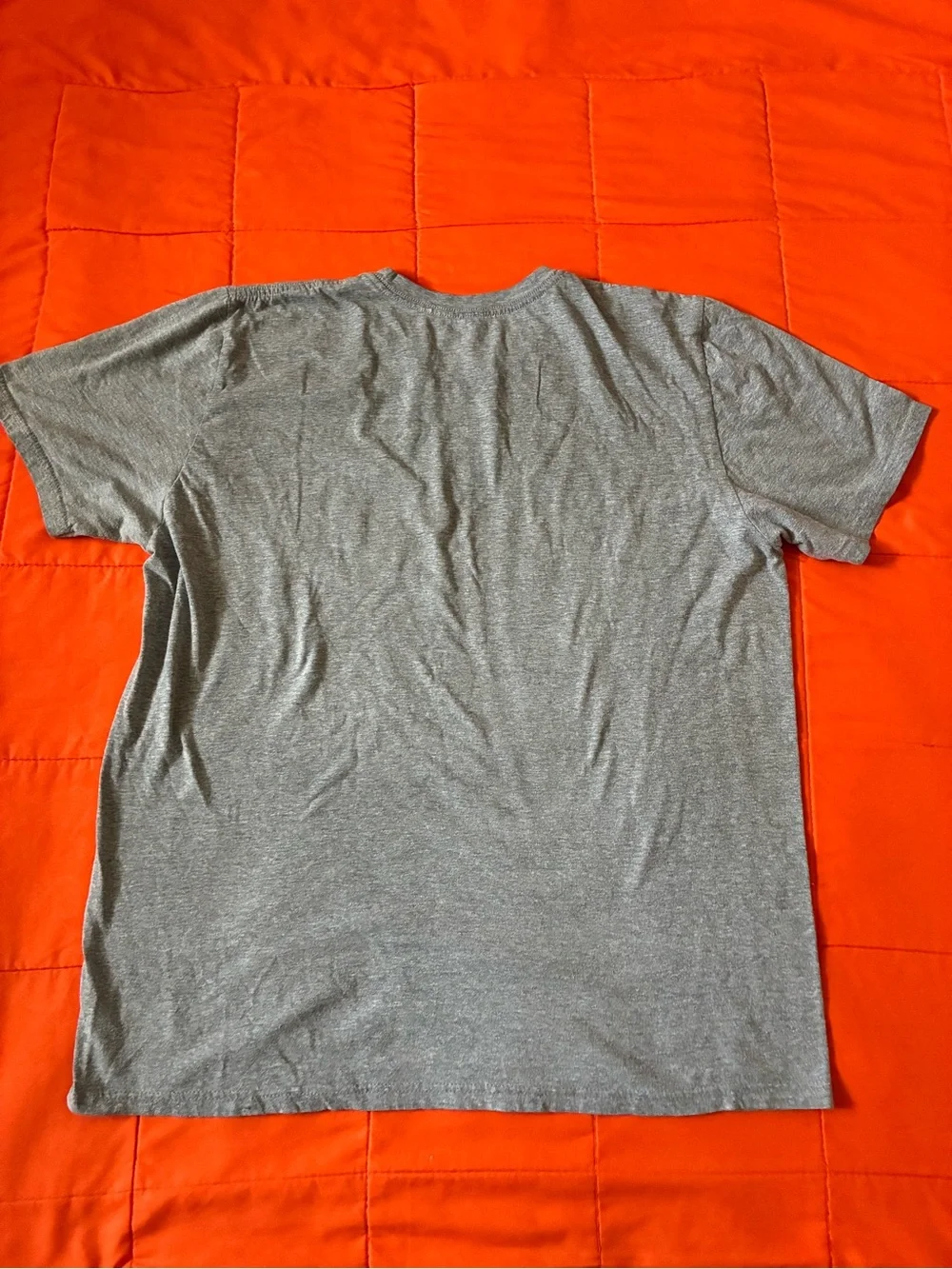Nike Men's Gray Texas Longhorns Short Sleeve Tee with Orange Logo XL